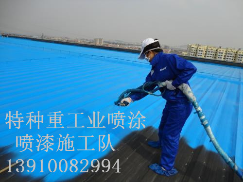 阜城包括彩钢瓦喷漆翻新（